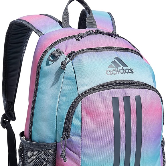 adidas Back to School BTS Creator Backpack, Gradient Rose Tone Pink/Onix Grey, - Picture 1 of 8